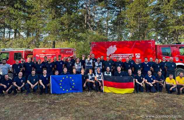 FW-BN: 4. Folgemeldung und Schlussmeldung: EU-Waldbrandmodul beendet Einsatz in Serbien - 11 Tage Waldbrandbekämpfung in der Deliblatska Pescara