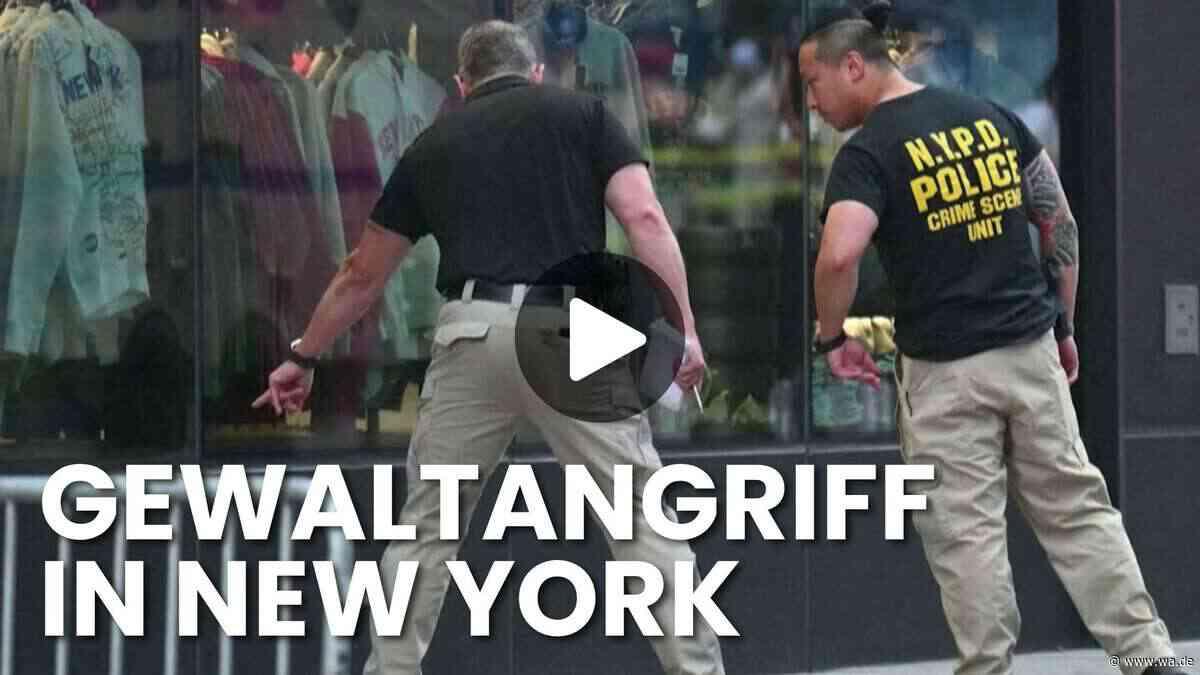 Messerattacke am Times Square: Frau tötet Passantin – Polizei stoppt Angreiferin