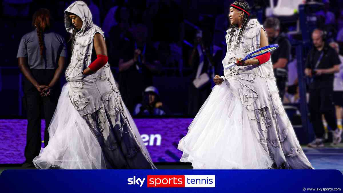 Osaka honours NBA icon Iverson with statement fashion piece