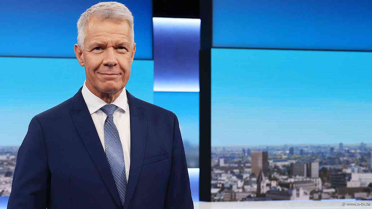 Beim Deutschen Fernsehpreis: Peter Kloeppel wird für sein Lebenswerk geehrt