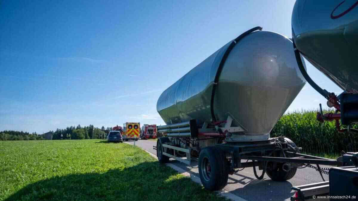 Radfahrer (†76) in Kirchanschöring von Anhänger überrollt – Ehefrau muss Tragödie mit ansehen