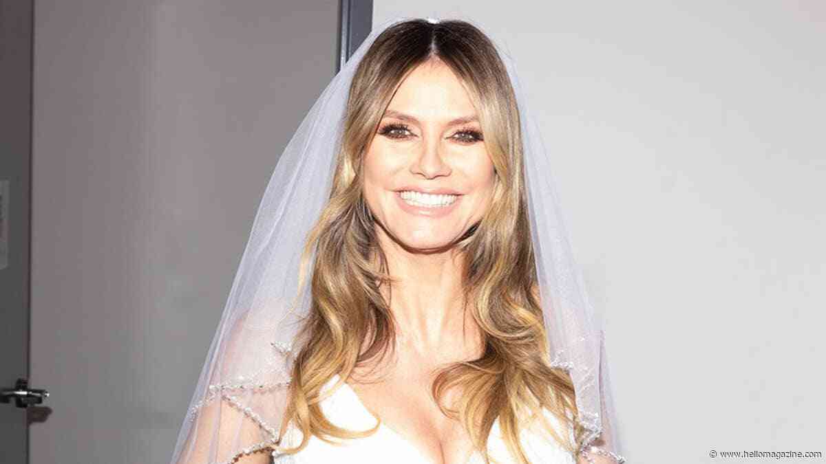 Heidi Klum stuns in new wedding dress for surprising reason