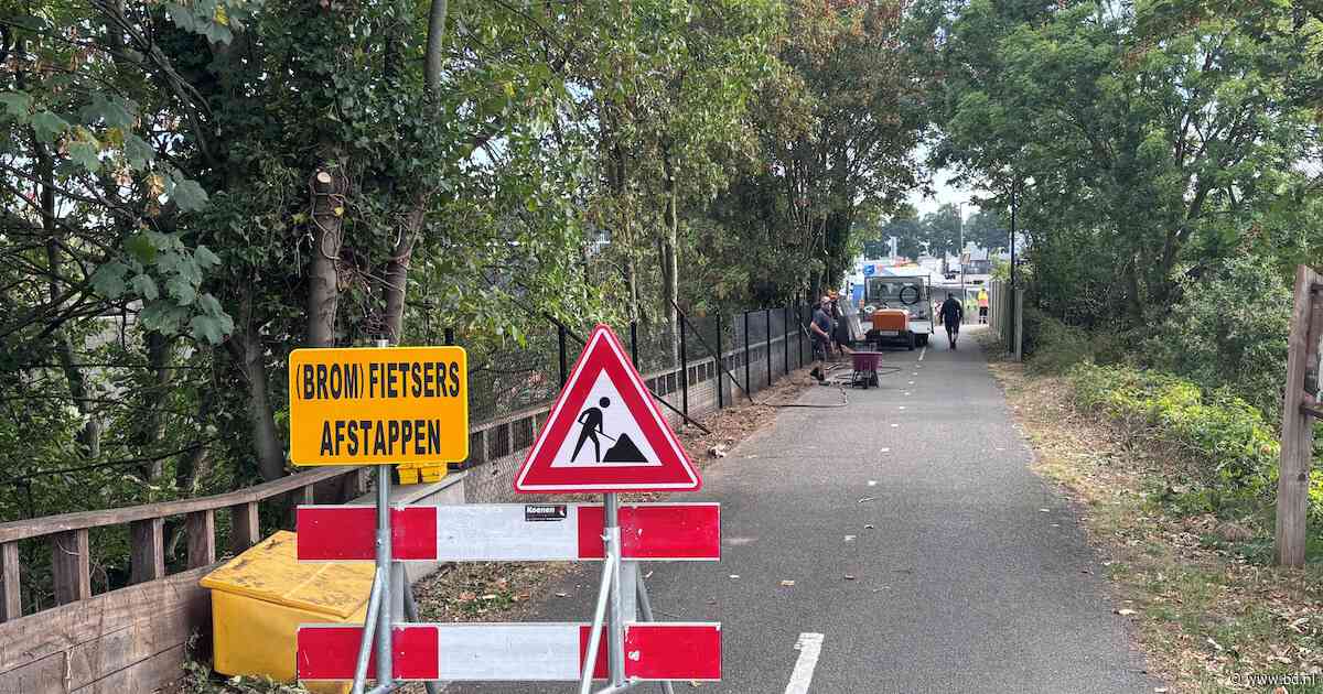 Alvast aanpak gevaarlijke bocht nabij fietsbrug Veghel