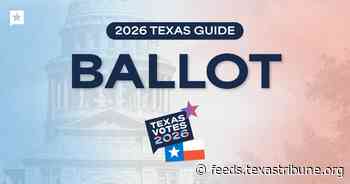 Here’s your 2026 Texas ballot for the November election