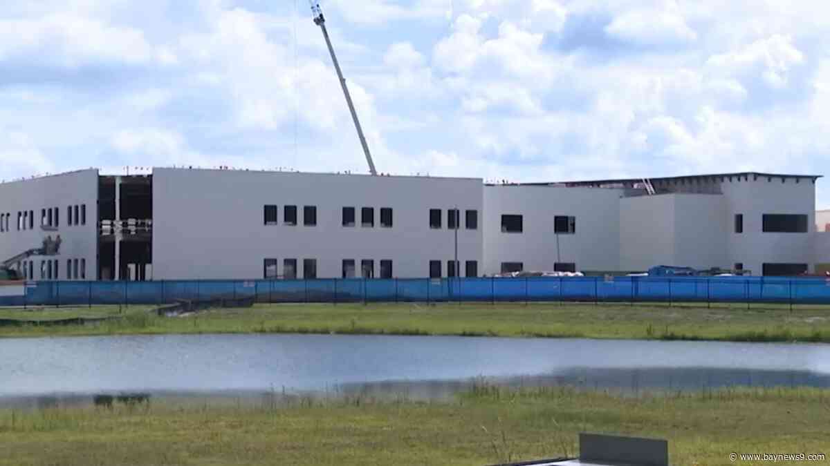 New middle school under construction in Wimauma to get official name today
