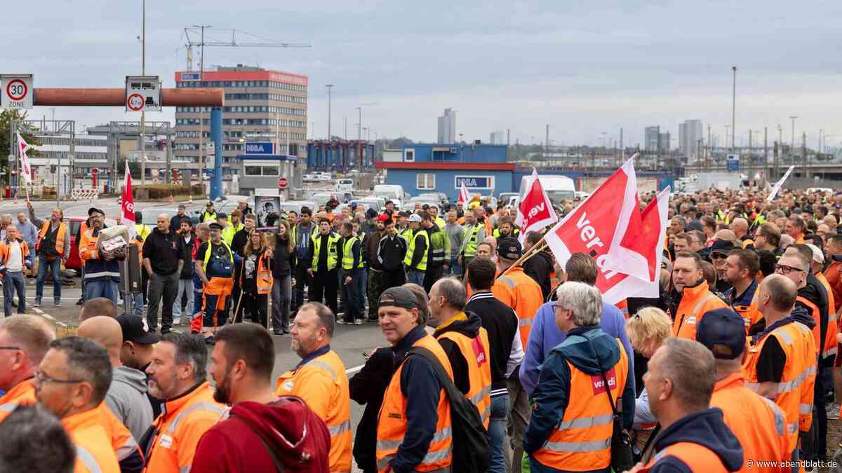 Der nächste große Streik droht: Steht Hamburgs Hafen bald schon wieder still?