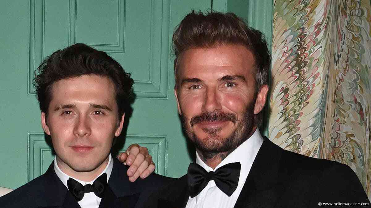 David Beckham's subtle hint to ongoing feud with son Brooklyn revealed as son Romeo marks milestone