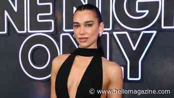 Dua Lipa perfects transitional dressing in daring sheer top