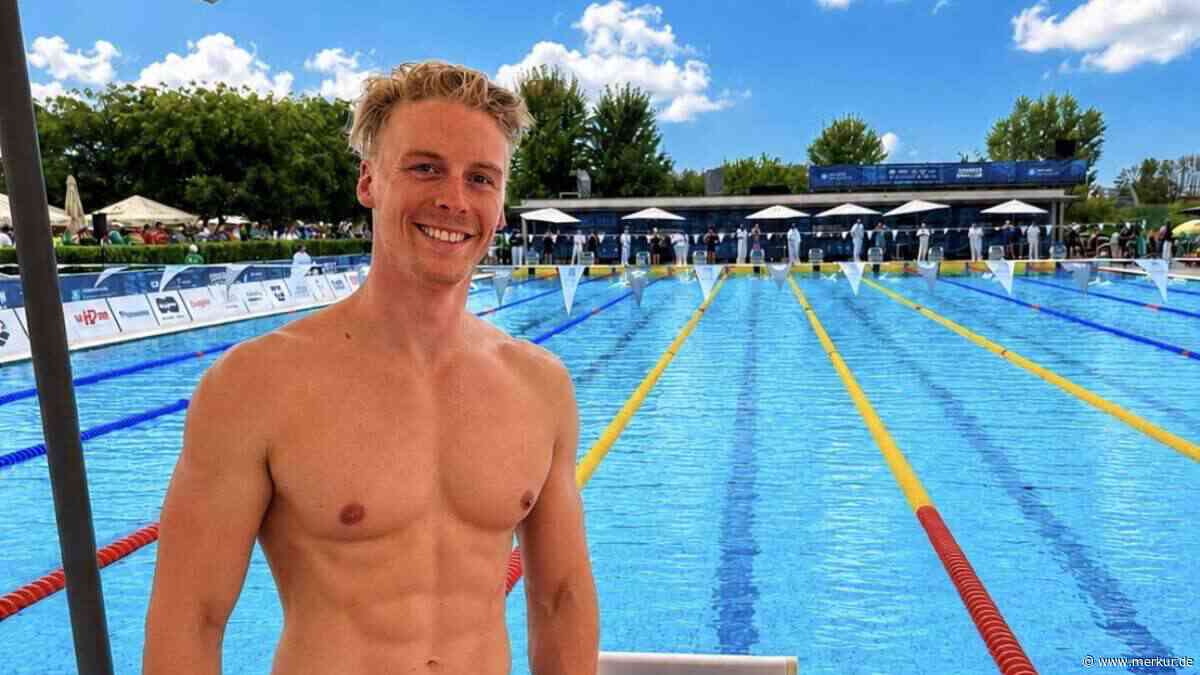 Schwimmer Ludwig Huber stellt bei der Masters-EM persönliche Bestzeit ein