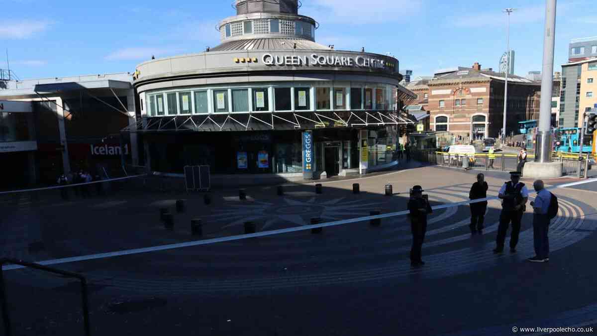 Man taken to hospital after Queen Square bus station attack