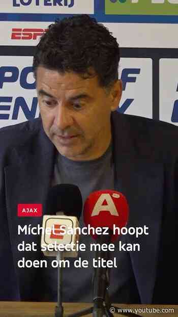 Míchel Sanchez hoopt dat selectie mee kan doen om titel