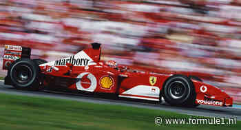 Ferrari pakt groots uit rondom GP Italië met klassieke auto’s van Michael Schumacher