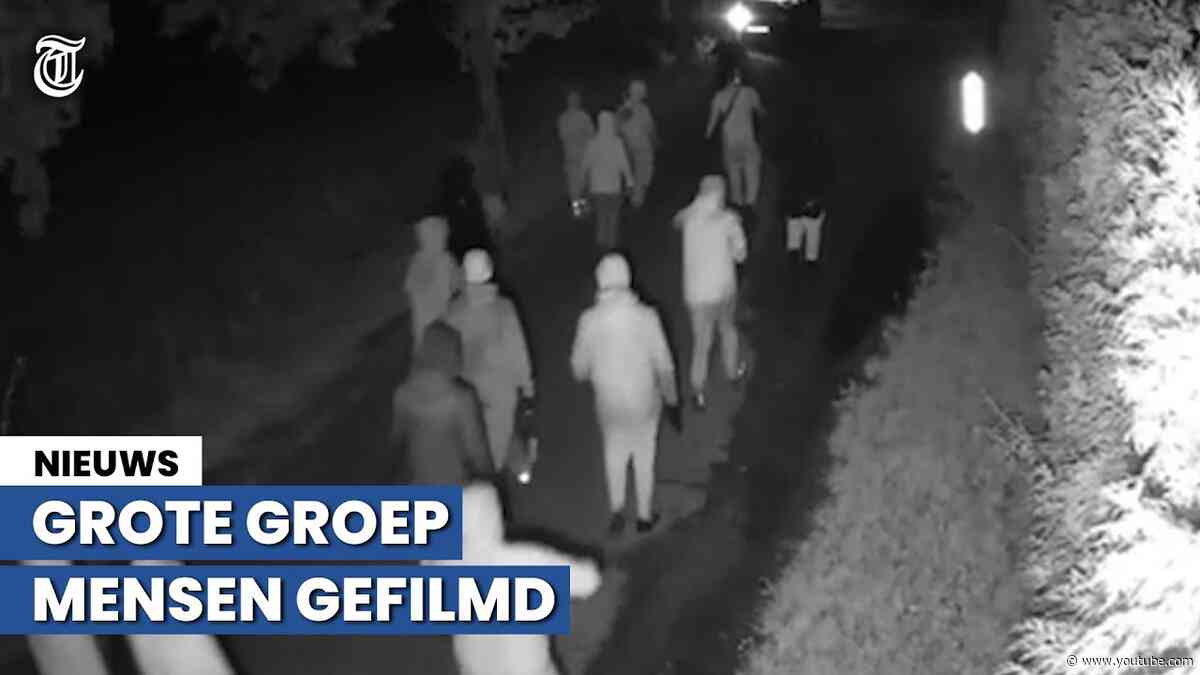 Exclusieve beelden: schietpartij Overasselt vastgelegd op bewakingscamera