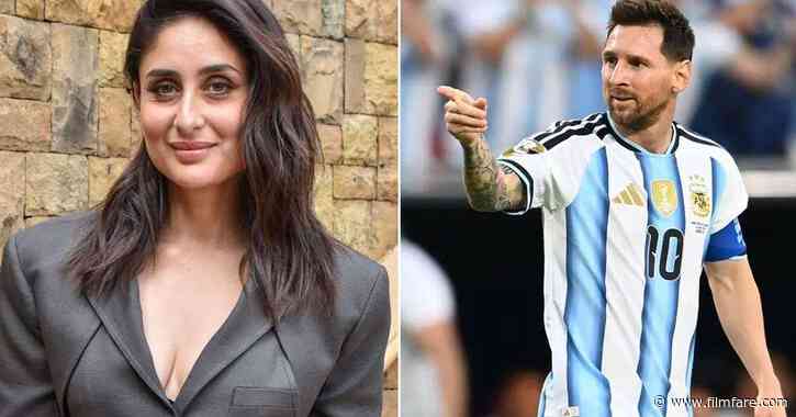 Kareena Kapoor Khan Reacts to Lionel Messis Retirement From International Football
