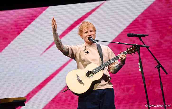 Six Ed Sheeran crew workers rushed to hospital after being hit by a piece of stage equipment at Detroit show