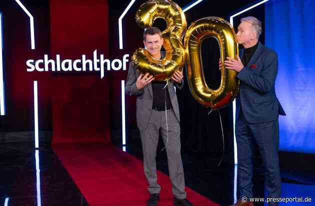 Happy Birthday, "schlachthof"! "Kabarett-Institution" des BR feiert 30. Geburtstag / Stars und Wegbegleiter gratulieren - Jubiläumssendung am 17. September