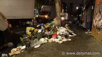 The £1m Notting Hill Carnival clean-up: Residents left with takeaway boxes, beer cans and raw chicken carcasses outside their homes - after a record 636 arrests at festival