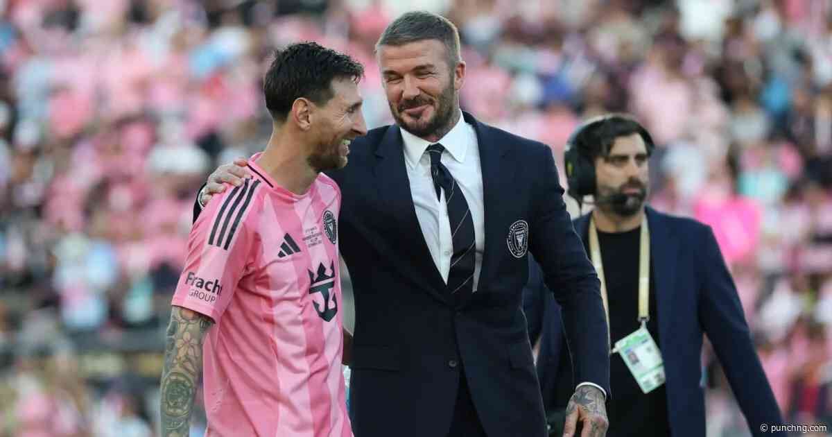 Messi legacy will live forever, says Beckham