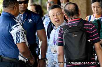 China says ‘there will be consequences’ as Taiwanese delegation attends Pacific leaders’ summit