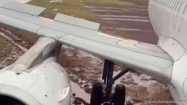 “Abbiamo evitato la tragedia”: paura sul volo Latam, l’aereo esce di pista durante l’atterraggio sotto la pioggia. A bordo 151 persone