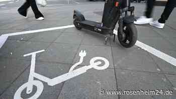 E-Scooter-Fahrer (61) stürzt in Thansau und verletzt sich im Gesicht