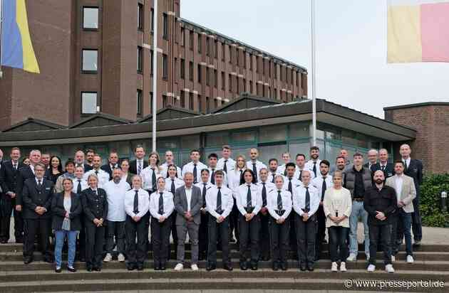 POL-HS: 33 neue Kolleginnen und Kollegen verstärken die Kreispolizeibehörde Heinsberg