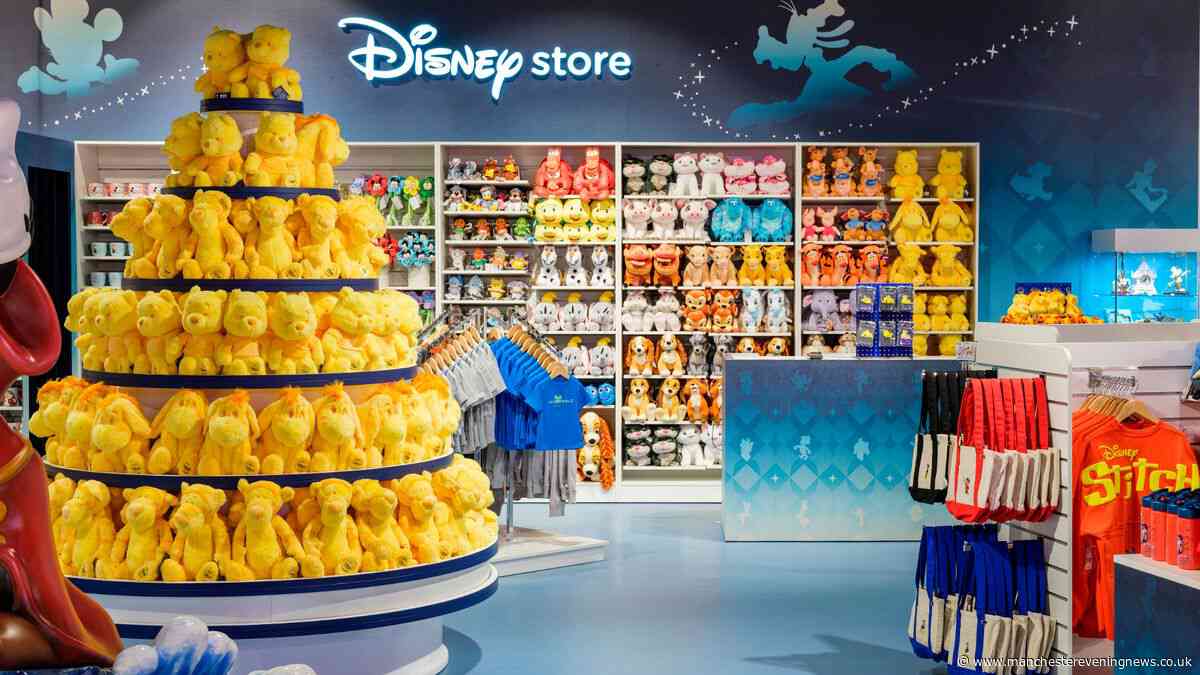 Disney Store Trafford Centre opening date announced with freebies up for grabs