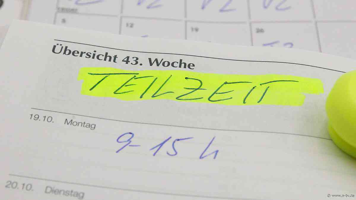 Rückgang bei Vollzeit: Noch nie gab es so viele Teilzeitbeschäftigte in Deutschland