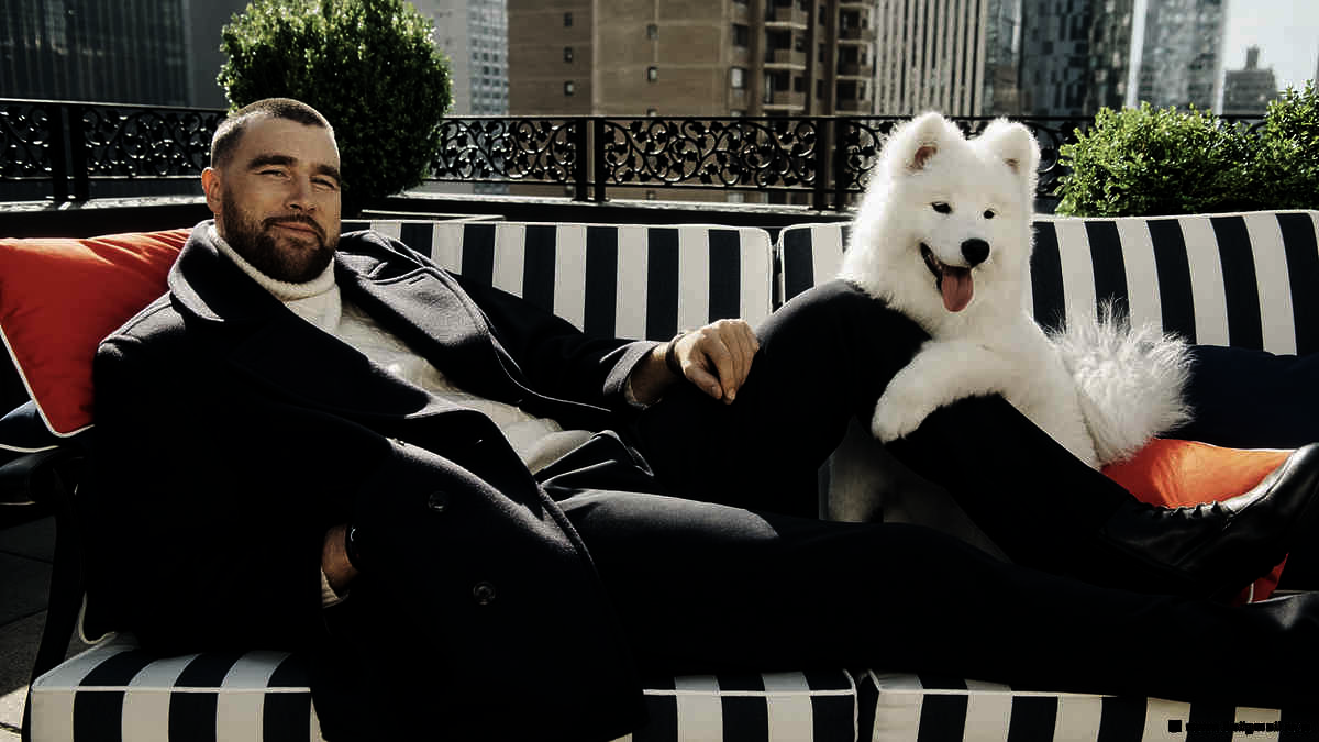 Taylor Swift's new pet pooch takes centre stage in Travis Kelce's Tommy Hilfiger campaign
