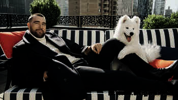 Taylor Swift's new pet pooch takes centre stage in Travis Kelce's Tommy Hilfiger campaign
