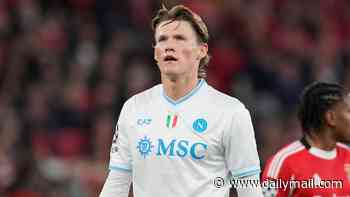 Scott McTominay set to undergo heart surgery - as Napoli release health update on former Man United star