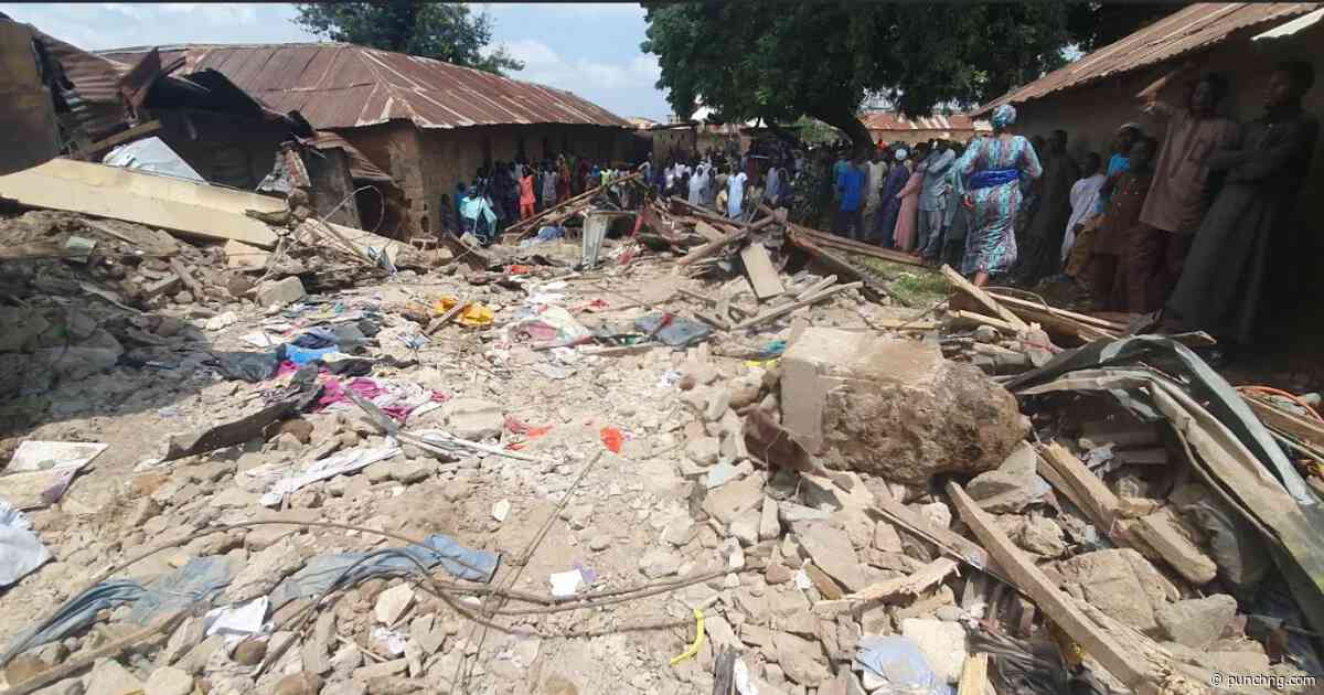 Family of four die in Kwara building collapse