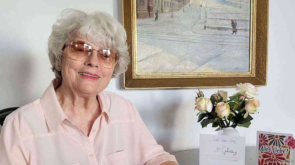 „Bewegung ist wichtig“: Seniorin aus Vaterstetten feiert 90. Geburtstag