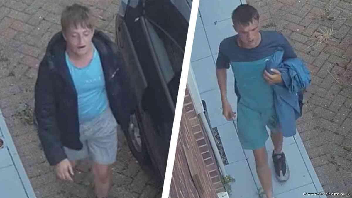 CCTV appeal after car stolen in alleged robbery and another driver pulled from vehicle in North East