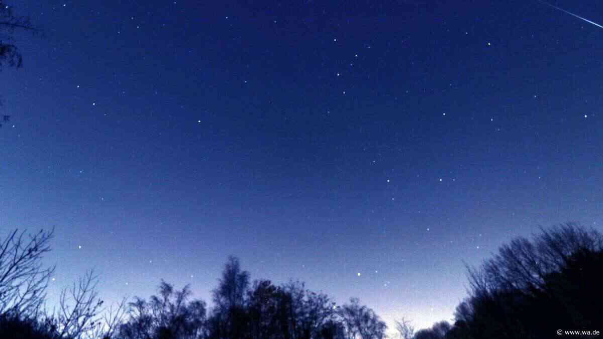 Leuchtendes Dreieck über NRW: Magischer Sternenhimmel im Herbst