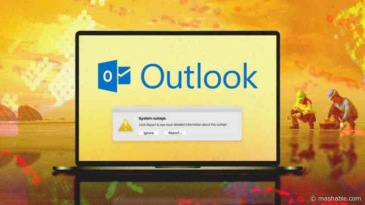Microsoft Outlook outage reported by thousands of users on Monday