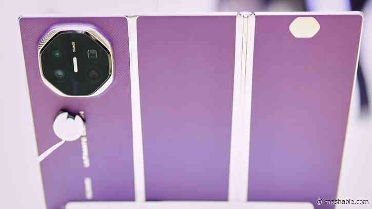 Another tri-folding phone is coming soon, with a catch