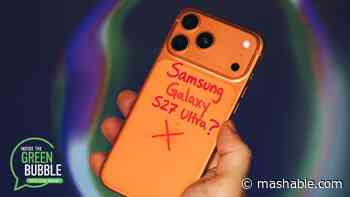 The Galaxy S27 Ultra might look like an Apple iPhone