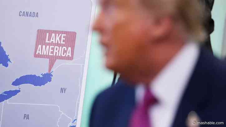 Google changes Lake Ontario to Lake America in Search, Google Maps