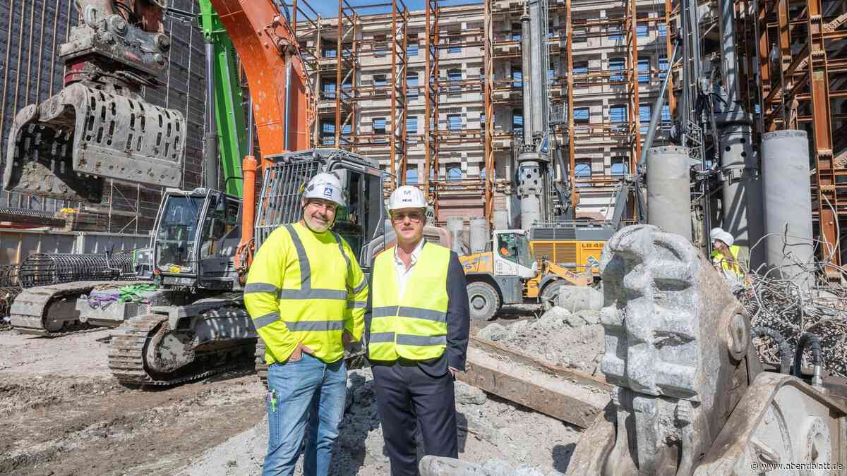 Hamburger Hof: Arbeiten auf Mega-City-Baustelle liegen tatsächlich im Zeitplan