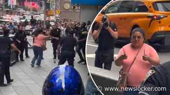 Heftige beelden na steekincident Time Square: dader omgekomen