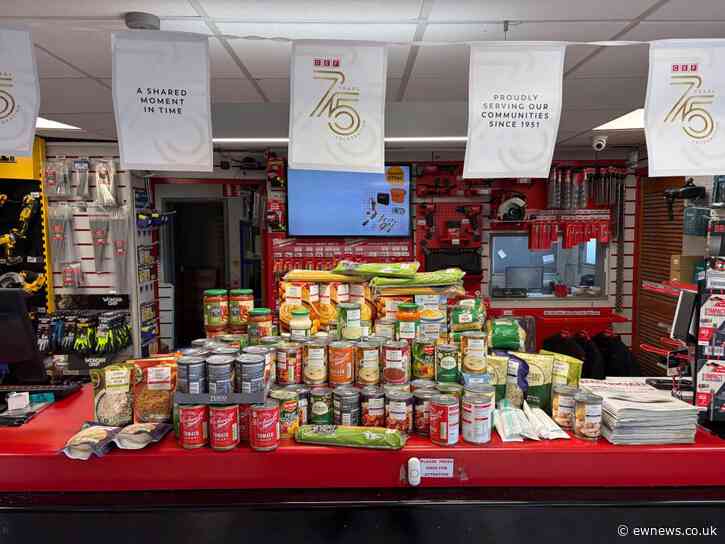 CEF marks 75th anniversary with food bank donations
