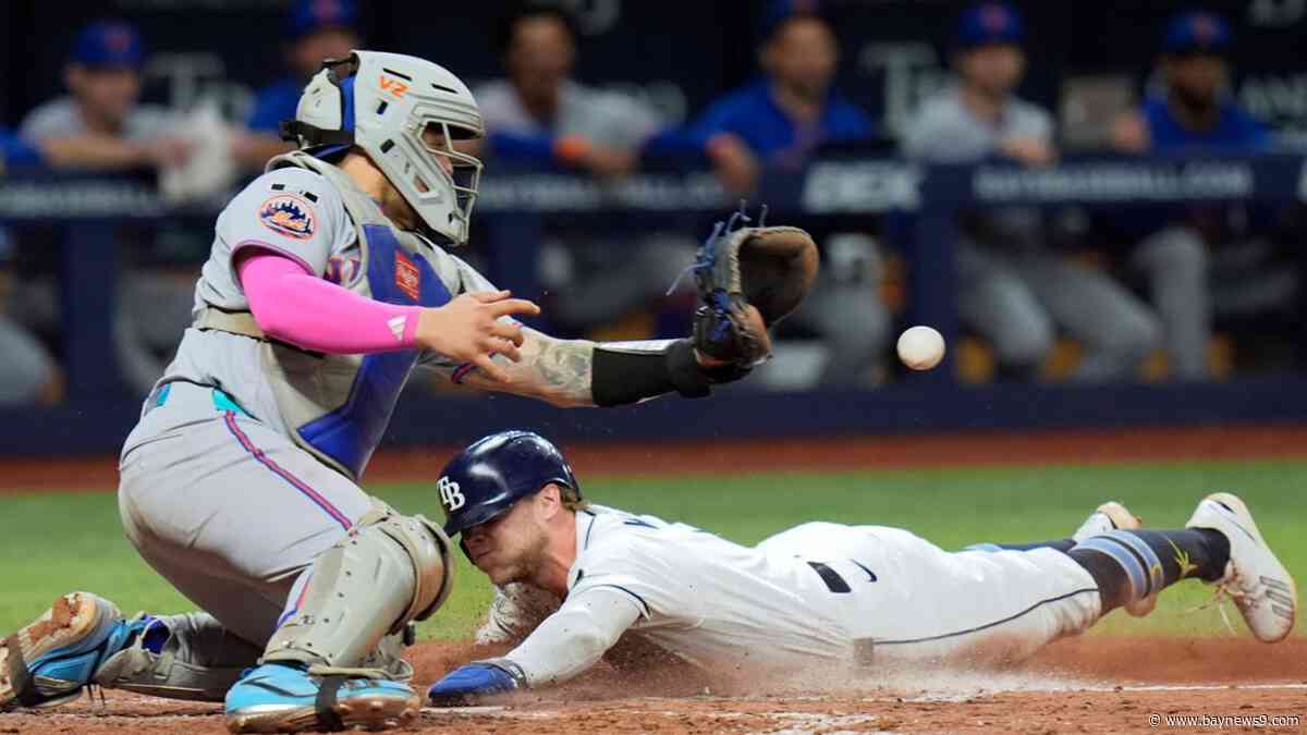 Rays comeback falls short in 3-2 loss to Mets