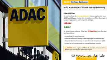 Vorsicht vor ADAC-Umfrage an „Fans“: Belohnung lockt in die Falle