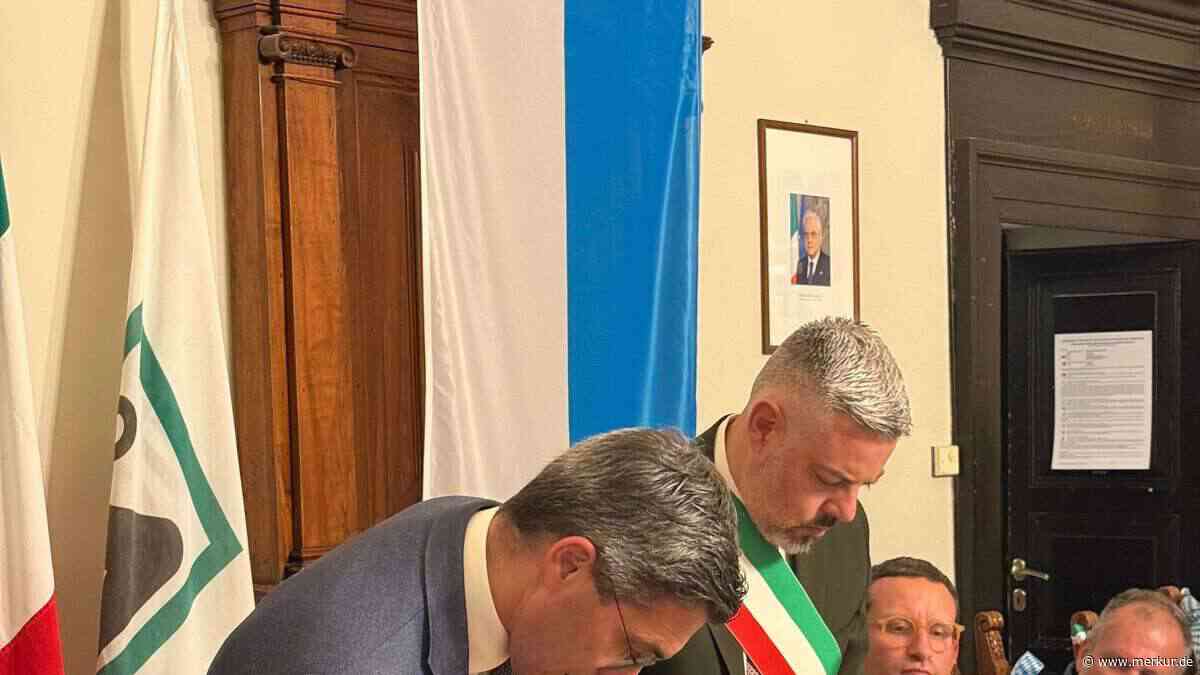 „Konkretes Zeichen für Europa“: Marktgemeinde besiegelt Städtepartnerschaft mit Ort an der Adria