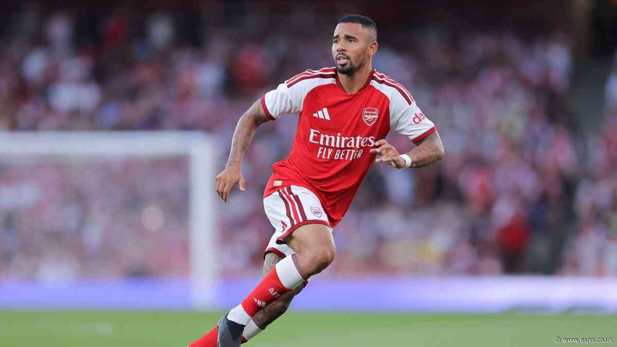 Gabriel Jesus completes transfer to Barcelona from Arsenal