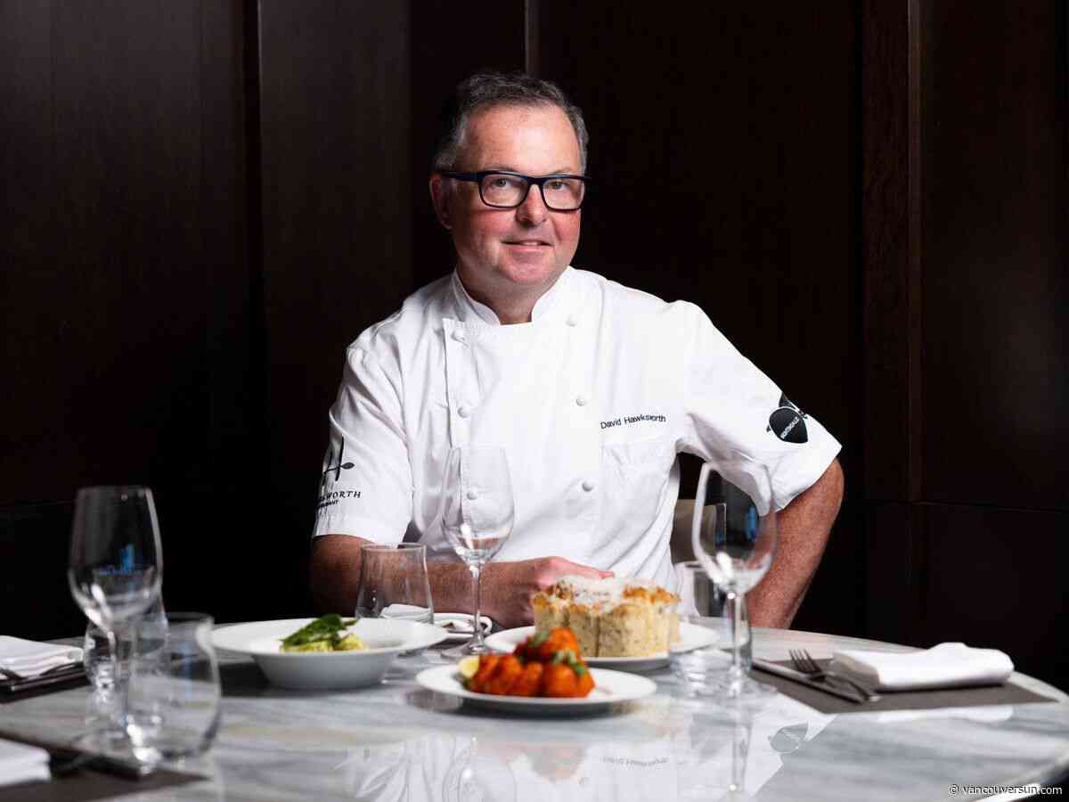 In a milestone year, Vancouver Chef David Hawksworth is counting his blessings
