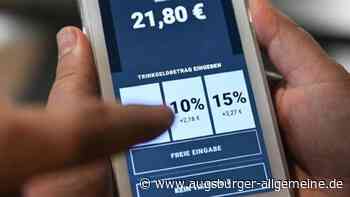 Wie geben Augsburgerinnen und Augsburger lieber Trinkgeld?