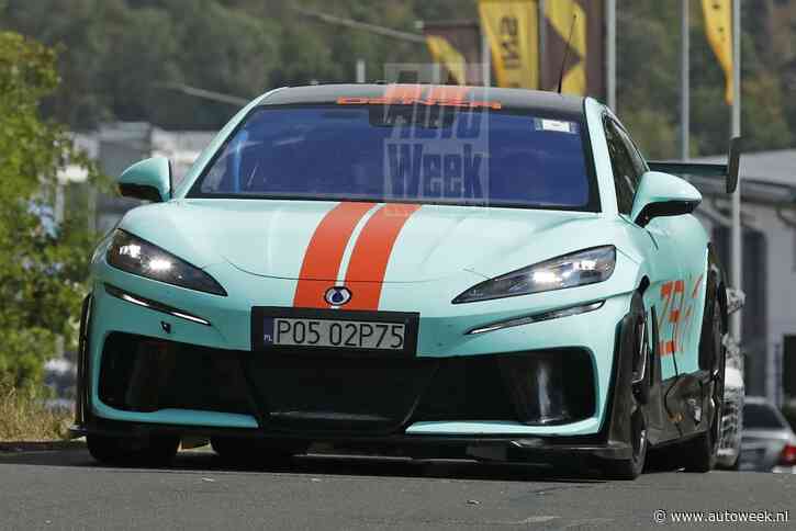 Bijzonder heftige Denza Z9 GT gaat op jacht naar record op Nürburgring