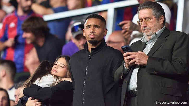 Barcelona complete signing of Arsenal striker Jesus